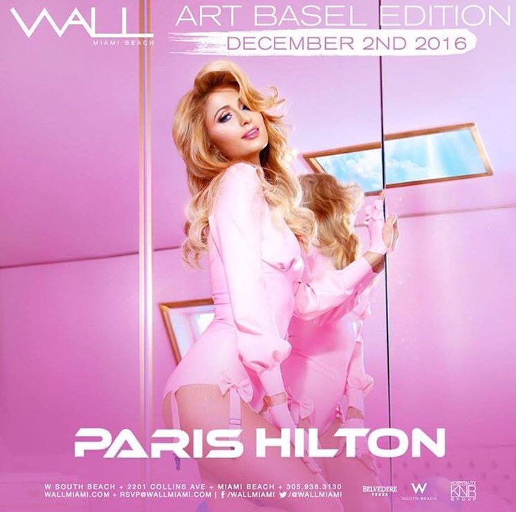 Hey #Miami! See you all at my annual #ArtBasel Party at @WallMiami on December 2nd! ✨✨????✨✨ https://t.co/Ixl7xTwmoU
