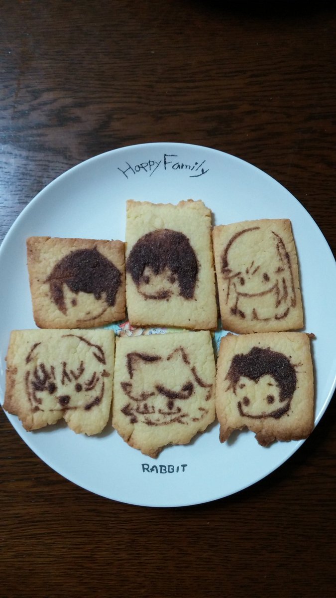 #MJPR劇場公開記念にちーらびのみんなのキャラクッキー作ってみたー! #MJPR劇場公開記念にちーらびのみんなのキャラクッキー作ってみたー!
