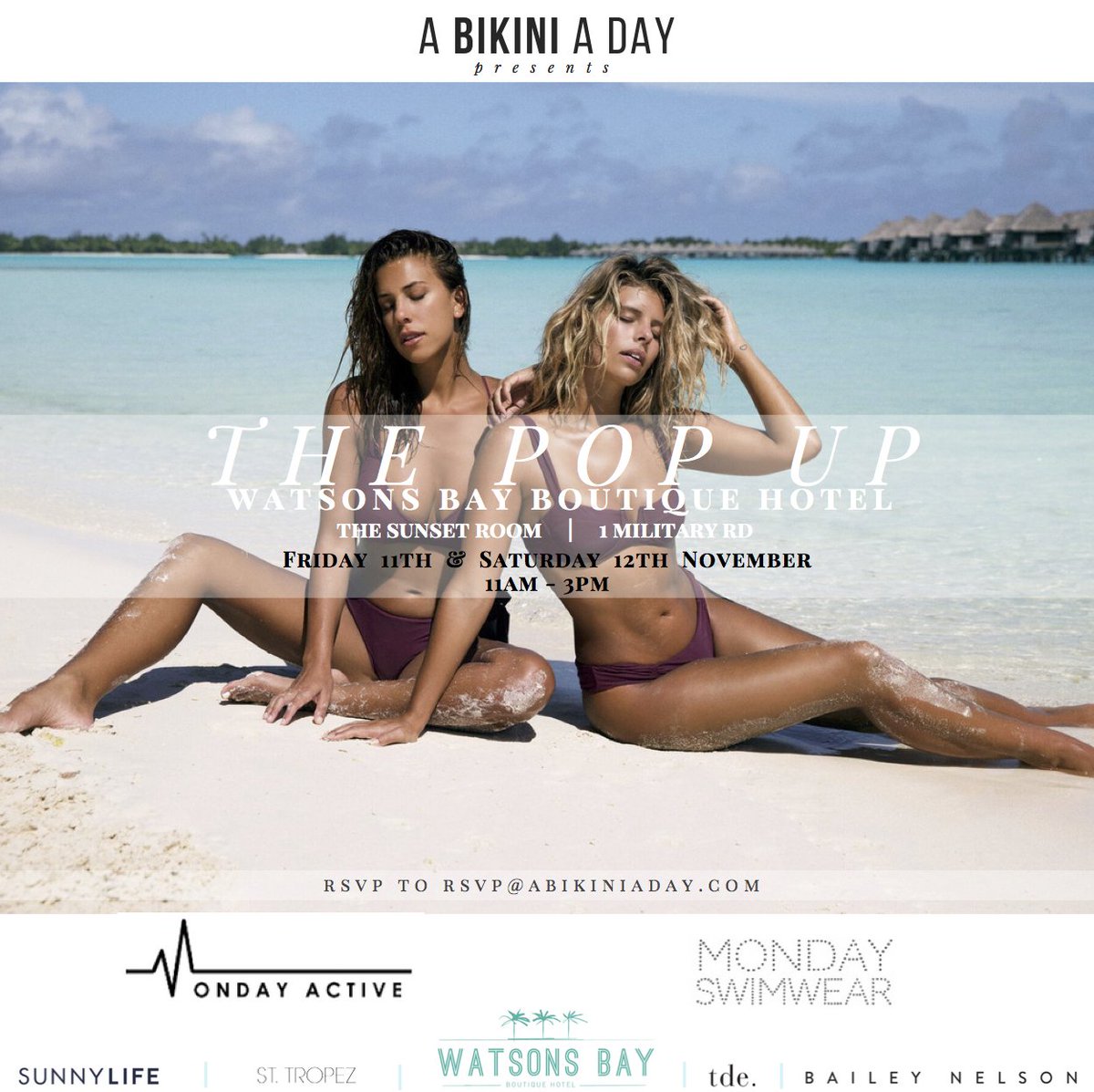RT @StTropezTan: Only a few days left before we join @ABikiniADay at the pop up! RT if you are going to be there! https://t.co/iYkMZVw8R3