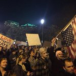 Rubber bullets and fear: Trump protesters flood streets anew