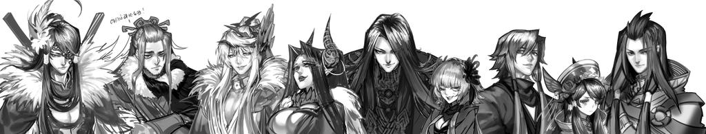 #サンファン #東離劍遊紀 #TBF_P #ThunderboltFantasy恩。。。画不下去啦 #サンファン #東離劍遊紀 #TBF_P #ThunderboltFantasy恩。。。画不下去啦