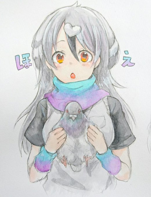 カワラバトちゃん!描いたら出る!!(うちにいない) #けもフレ カワラバトちゃん!描いたら出る!!(うちにいない) #けもフレ