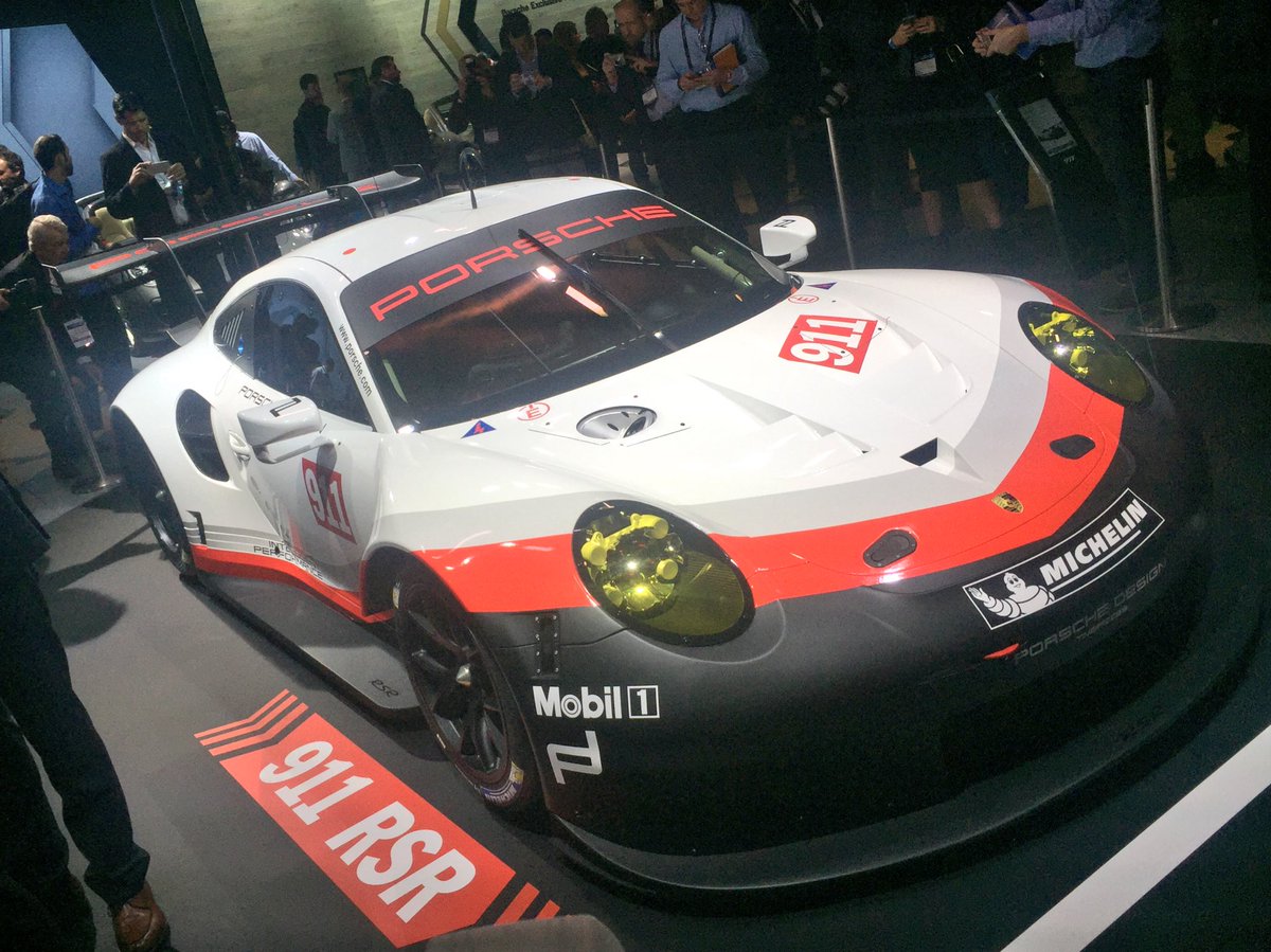 RT @frankymostro: De poder a poder Nuevo Porsche 911 RSR y @MariaSharapova https://t.co/8zRIFWsNlV