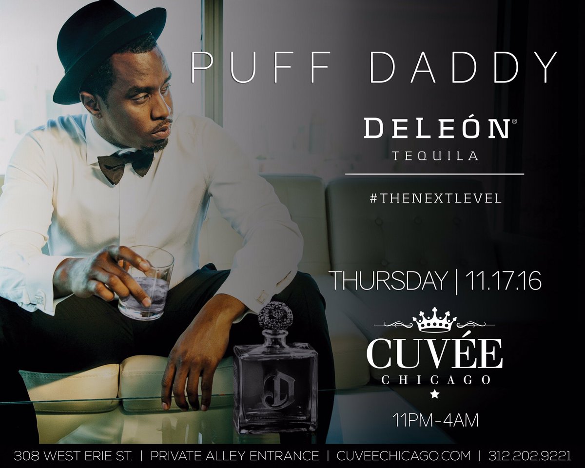 CHICAGO!!! You are the next stop on the #DeleonNIGHTS Tour! See you @CuveeChicago Thursday night!!! #TheNextLevel https://t.co/xStAMaP6Be