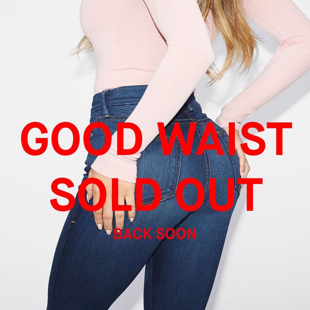 You guys are the best!! @goodamerican Good Waist has sold out TWICE since we launched in October!!! https://t.co/dRIP1WOWS8