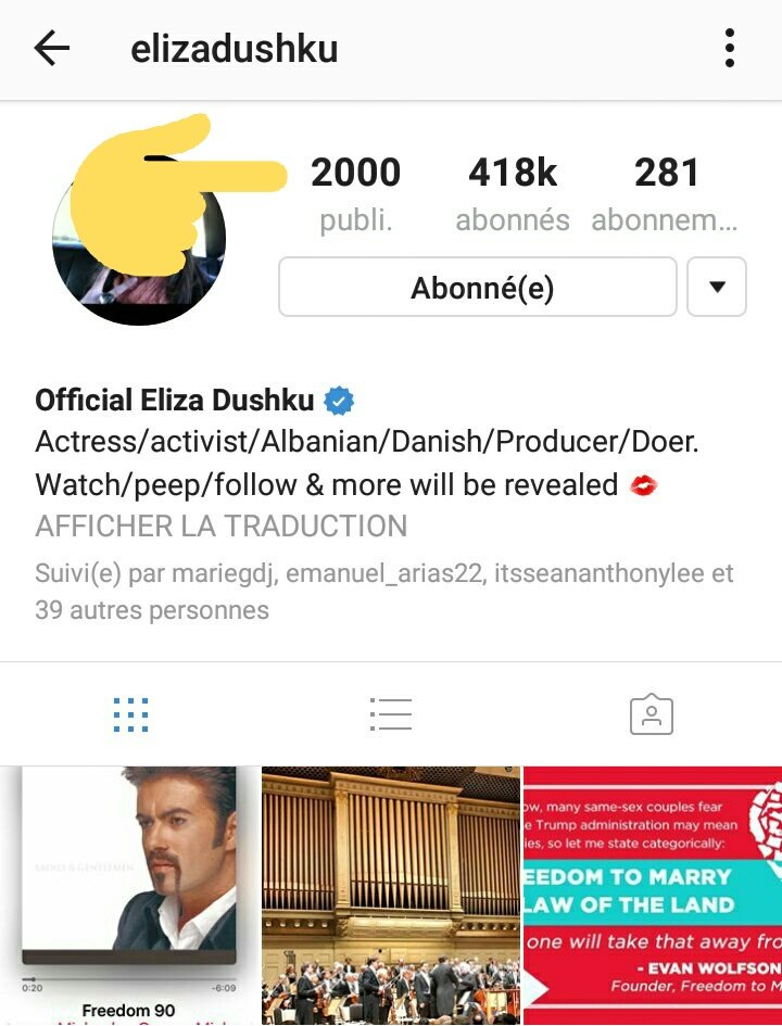 RT @Dushkommunity: @elizadushku 2000 pictures posted on your instagram ☺???????? #instaddiction #congrats https://t.co/rbksgzyLl7