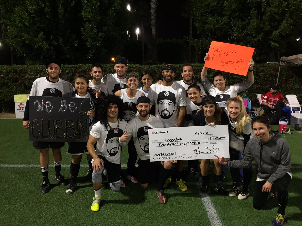 RT @EJenkIII: Hey @icecube we repped hard today, team #webeclubbin raised money for @CoachArtOrg #kickball https://t.co/dqX3eNmqWA