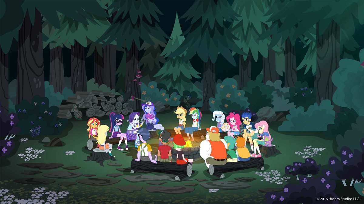 my little pony fans kick off your friday night with equestria girls
