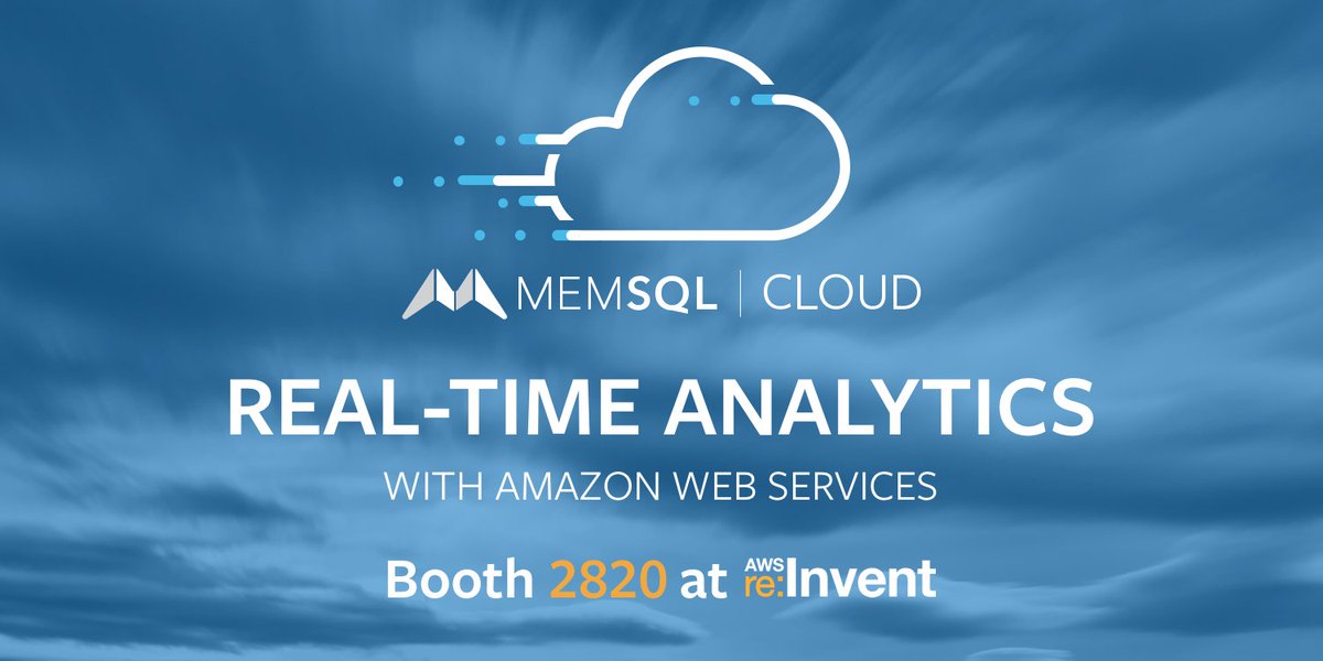 RT @memsql: Our fully managed cloud service has arrived! Learn about MemSQL Cloud: https://t.co/WksaGC9apa https://t.co/d2HyYF19FC