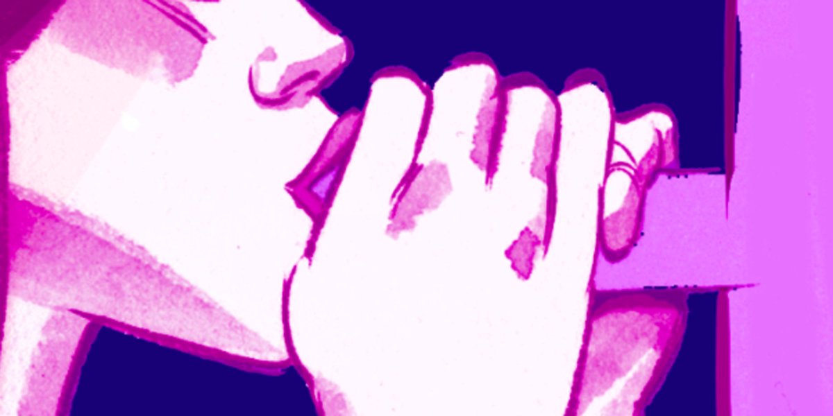 swollen inflammed clitoris handjob in bed with lotion