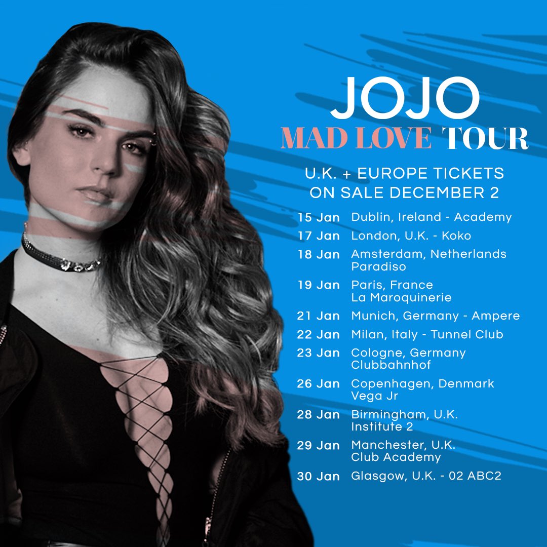 U.K. / Europe!!! Tickets for the #MadLoveTour are NOW AVAILABLE!!! ✨????✨ https://t.co/jS2ePeNWa2 https://t.co/rTeOoWVmXQ