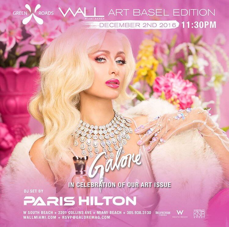 Hey #Miami! See you all Tonight at my annual #ArtBasel Party at @WALLmiami ! ✨????✨✨ Can't wait! ???????????????? https://t.co/bUrUaI5O75