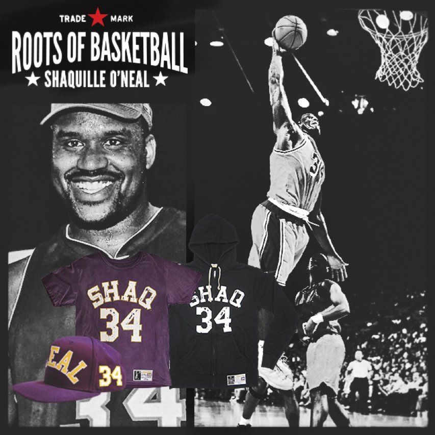 Linked up with @rootsoffight on the hoop collection #RootsofBasketball. #SHAQDaddy gear at https://t.co/M452vPb7CL https://t.co/ccmCYkg7dO