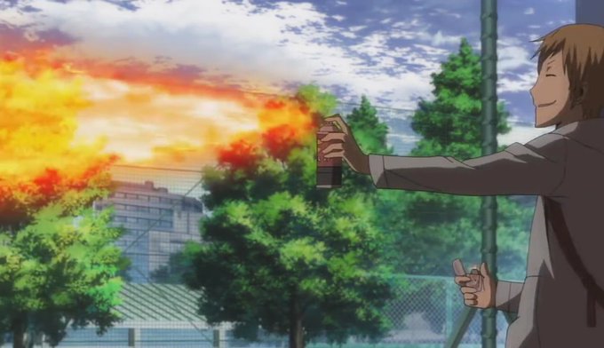 遊馬崎ウォーカーのファイアーショー!#デュラララ #デュラララはいいぞ #drrr_anime 遊馬崎ウォーカーのファイアーショー!#デュラララ #デュラララはいいぞ #drrr_anime