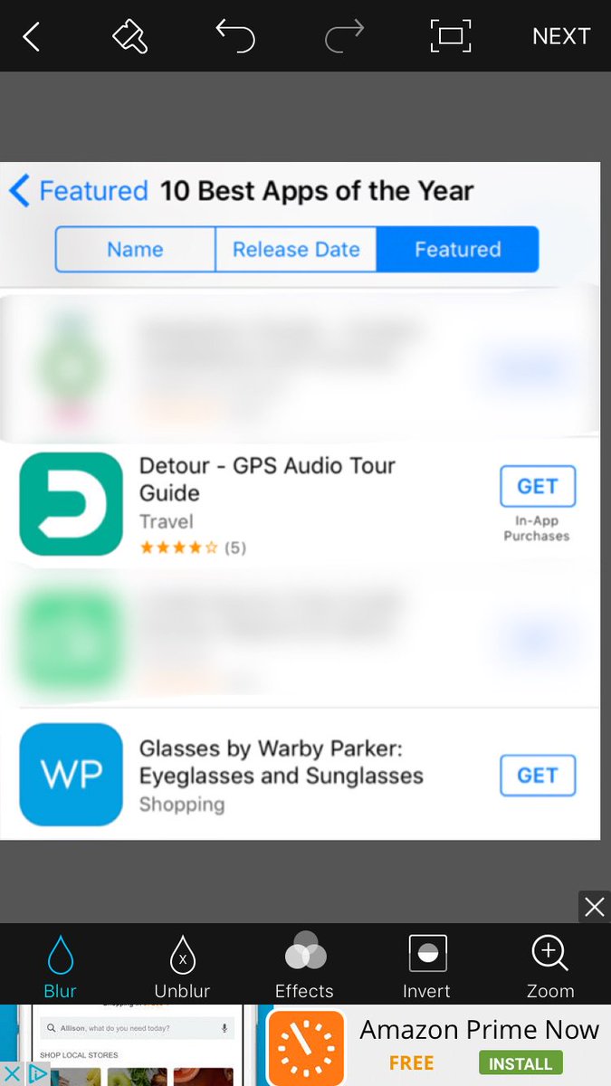 Congrats @Detour, @WarbyParker on being recognized as one of Apple’s Best Apps of 2016 https://t.co/gDugpqLOyY