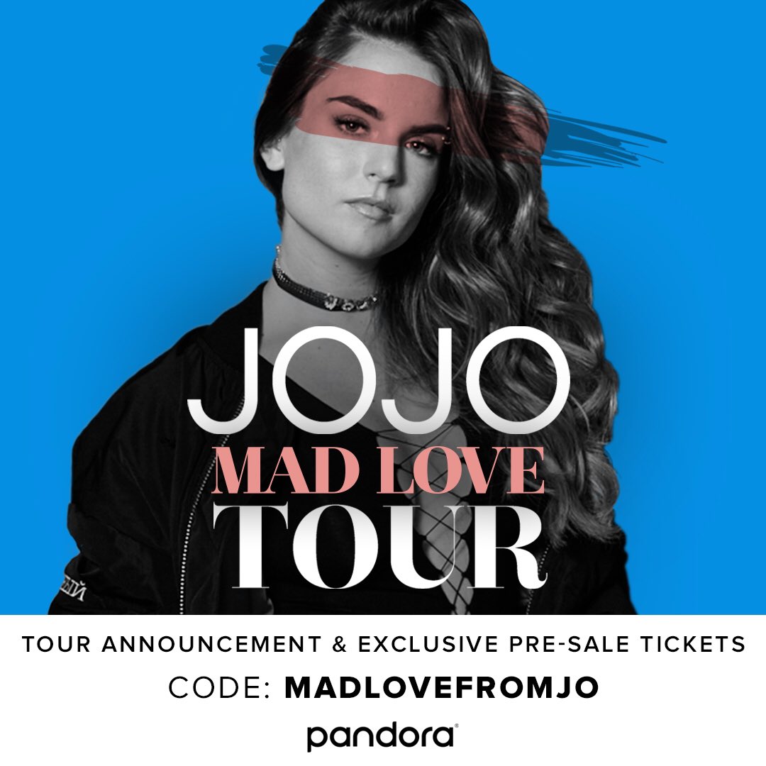 Exclusive #MadLoveTour pre-sale tickets for @pandoramusic listeners ???? get yours here ???????? https://t.co/FAJv9y1GWD https://t.co/cK0aGl8ysU