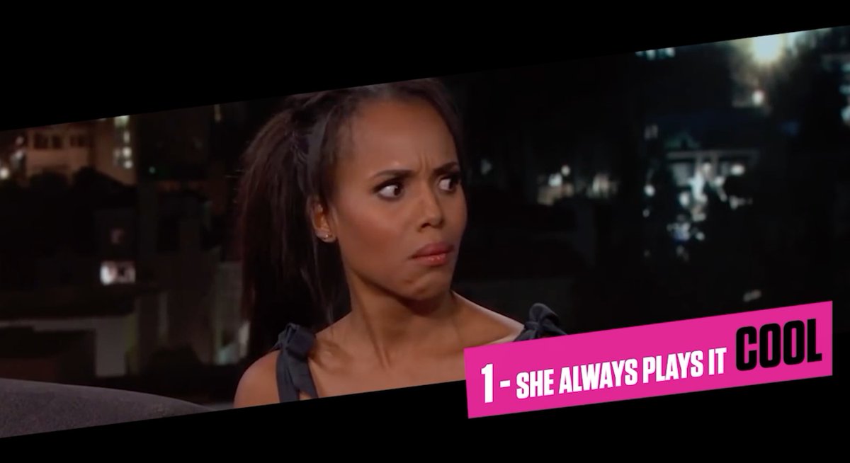 If you asked whether I loved me some @kerrywashington, the answer is always, 