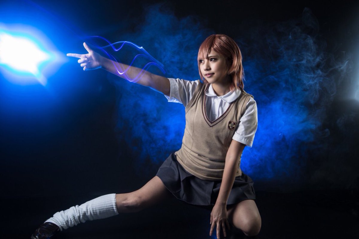 【とある科学の超電磁砲 御坂美琴】加工なしで発電してもらった⚡️ふぉと*よしーさんスタジオ*( ) 【とある科学の超電磁砲 御坂美琴】加工なしで発電してもらった⚡️ふぉと*よしーさんスタジオ*( )