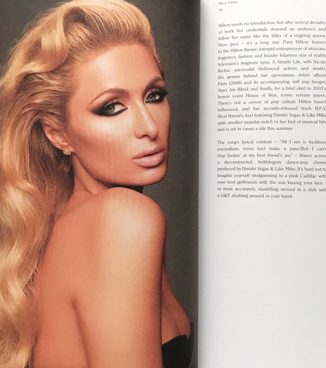 RT @otisarobinson: Cover feature interview with @ParisHilton for @tmrwmag ???????? https://t.co/haNN2gBViu