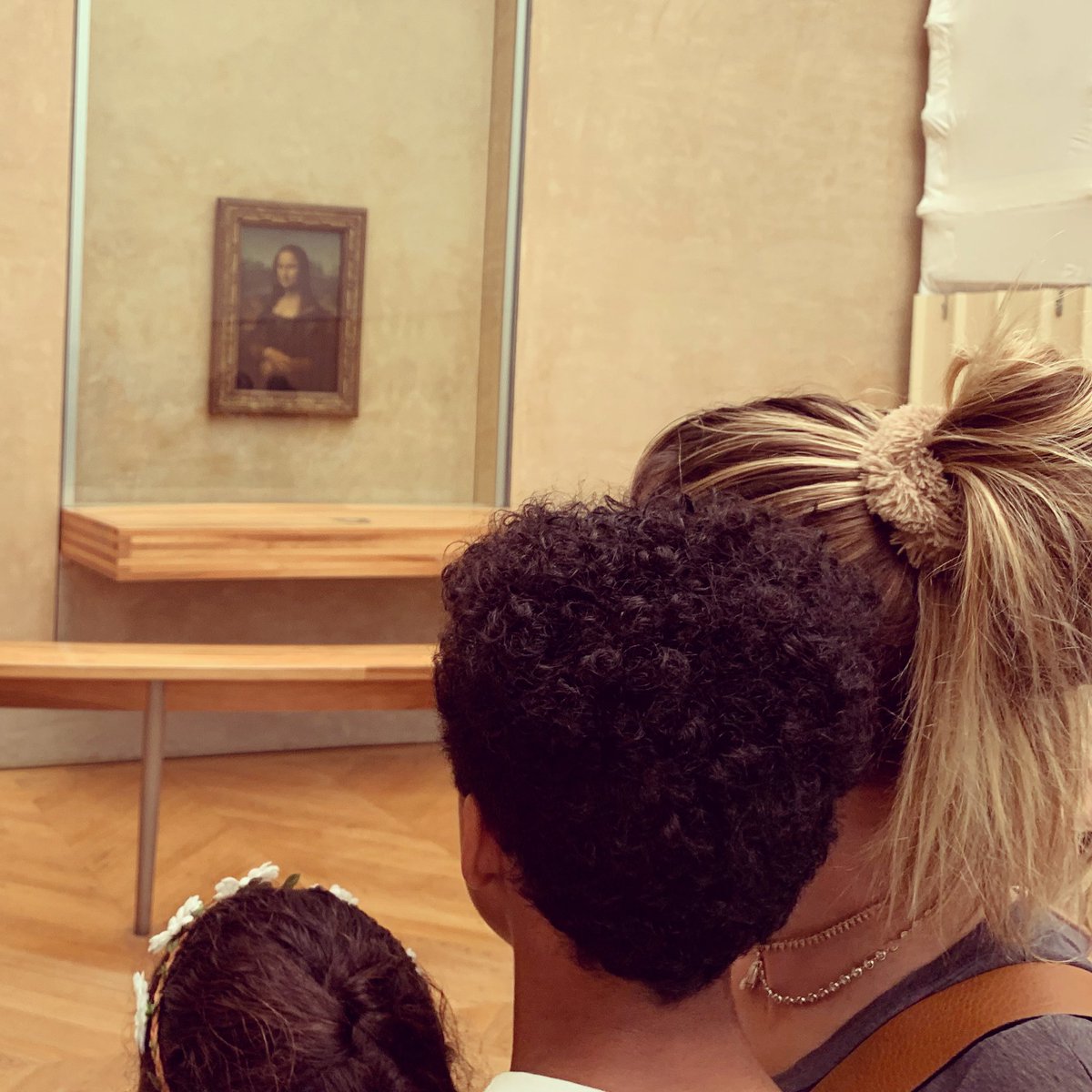 The Mona Lisa 
 #Louvre #MonaLisa https://t.co/hAuU5LfcgZ