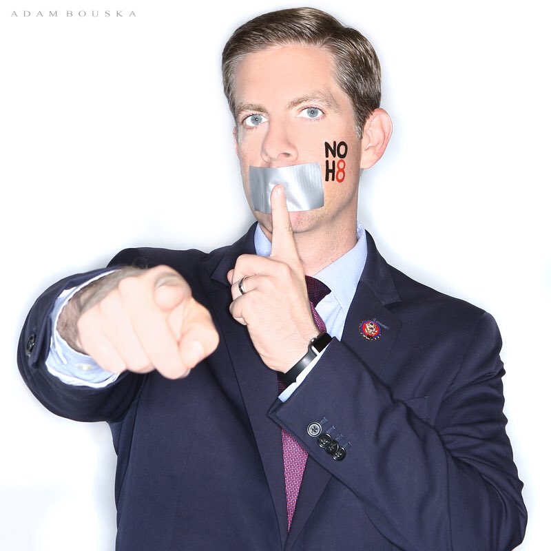 RT @RepMikeLevin: In honor of #Stonewall50, I'm proud to support the LGBTQ community and the @NOH8Campaign. #NOH8 https://t.co/IRvX1HFoAE