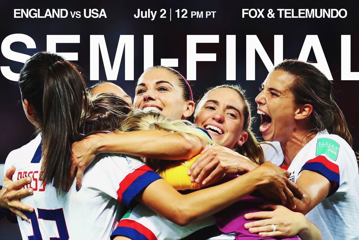 Game day! Let’s go team #USA! @USWNT ⚽️ https://t.co/w5pTiyonvM