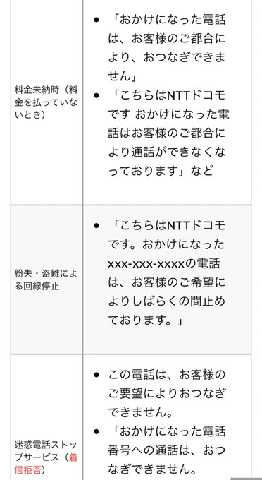 により お できません の 都合 お客様 繋ぎ おかけ に