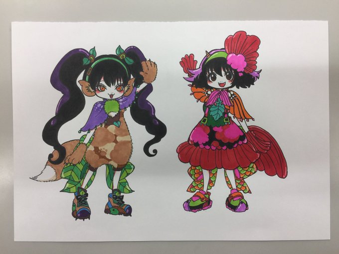 今週の江口先生の落書きは、いま大ブレイク中のアイドル、まきみきだよー! #鬼灯の冷徹 今週の江口先生の落書きは、いま大ブレイク中のアイドル、まきみきだよー! #鬼灯の冷徹
