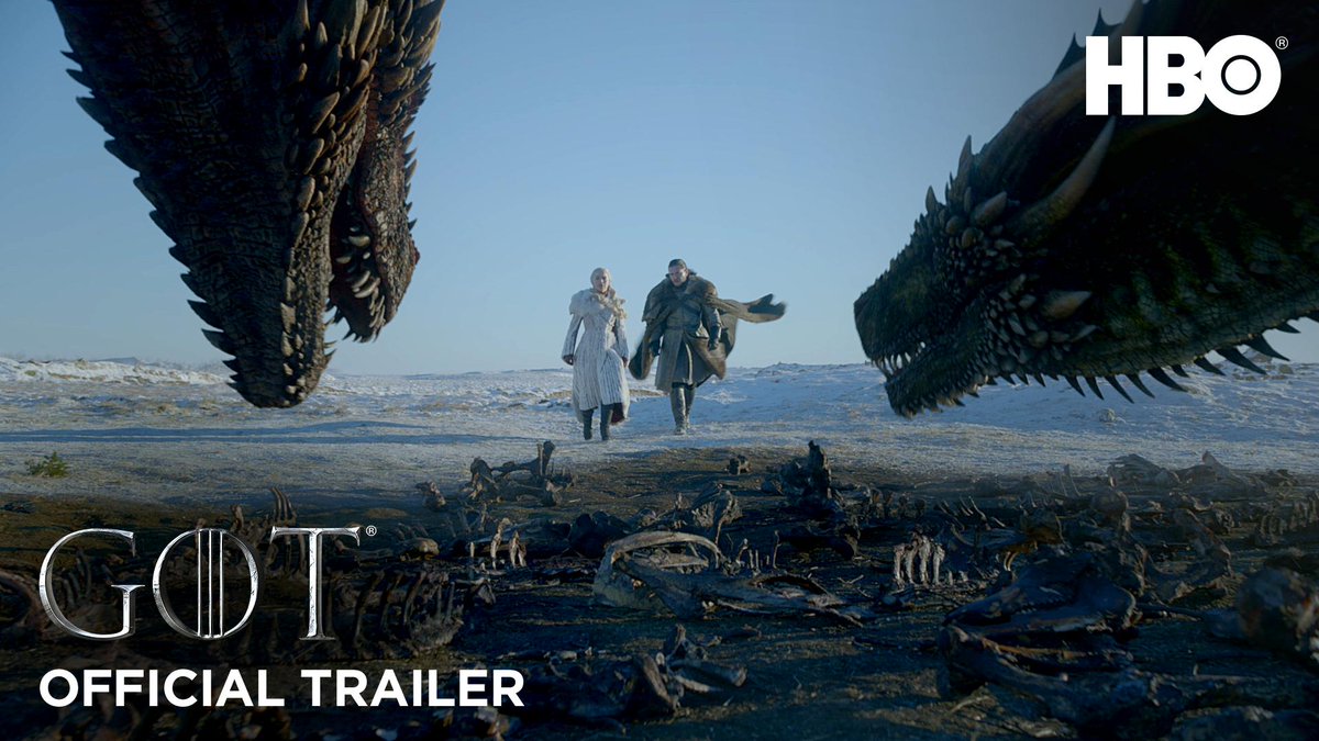 RT @GameOfThrones: The trailer is here. #GameofThrones https://t.co/L48jOwsUzn