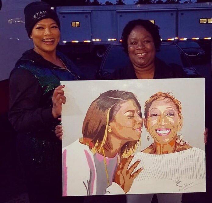 Thank you @iamsawart, this painting is beautiful ❤️ https://t.co/dlwqKYEs2L