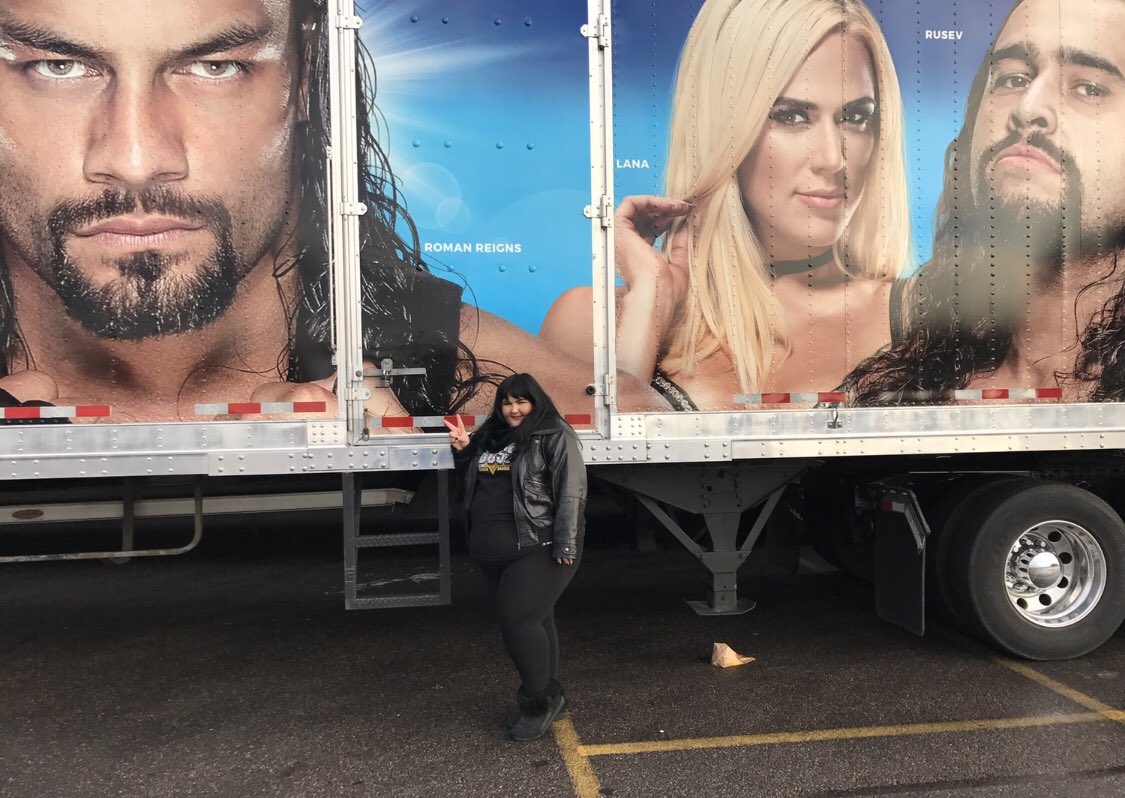 RT @iadorebellas: Throwback to 2016 posing with my favs @LanaWWE, @RusevBUL, and @WWERomanReigns ❤️ https://t.co/CuzbWXU3jp