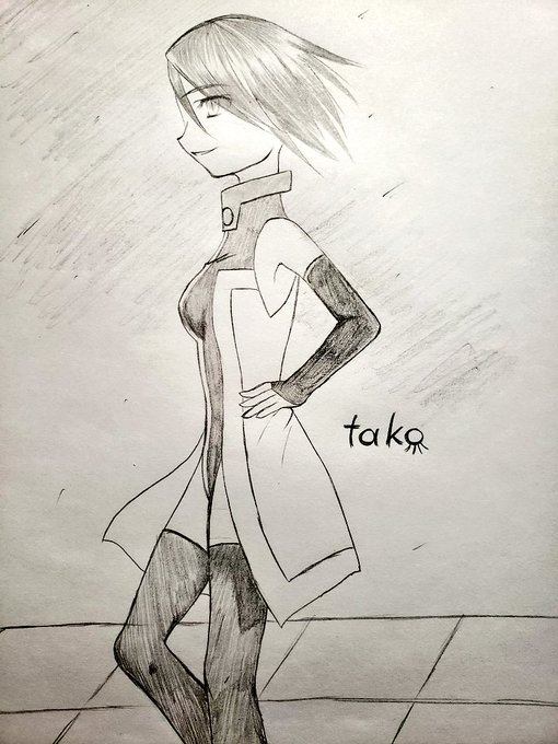 #岡本倫ワンドロ 3/2のお題より、沙織(極黒のブリュンヒルデ)以下描き手の感想:今回もシャーペンでゴソゴソ。夜景を背景 #岡本倫ワンドロ 3/2のお題より、沙織(極黒のブリュンヒルデ)以下描き手の感想:今回もシャーペンでゴソゴソ。夜景を背景