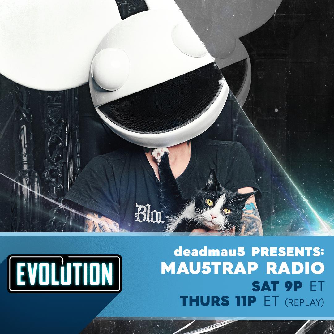 #mau5trapRadio. saturday nights at 9pm ET on @EvolutionRadio. listen on @iHeartRadio or at: https://t.co/BQTQEJQP4c https://t.co/nOgCCVpd8C