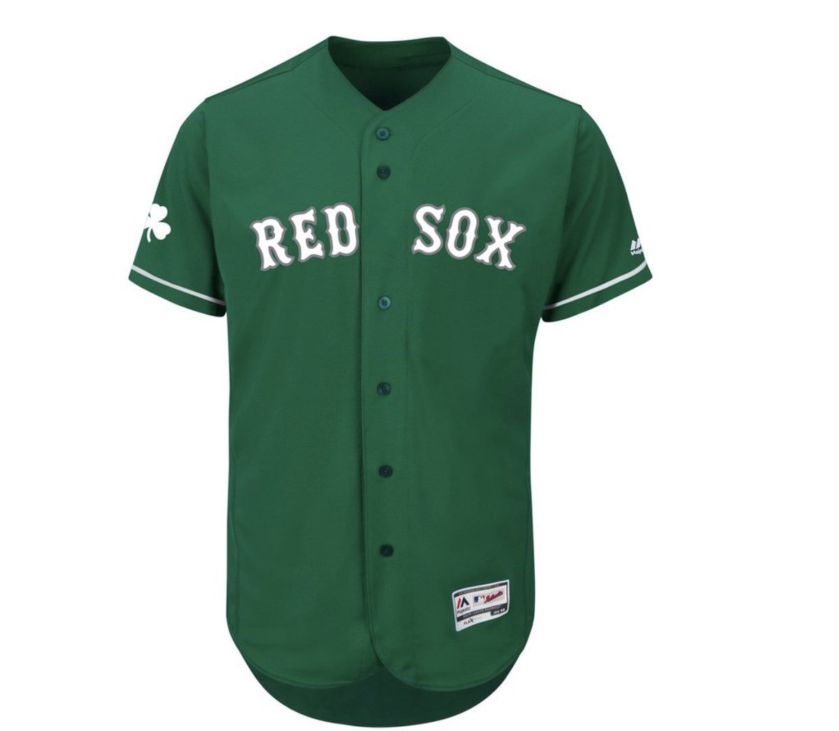 red sox st patrick's day jersey