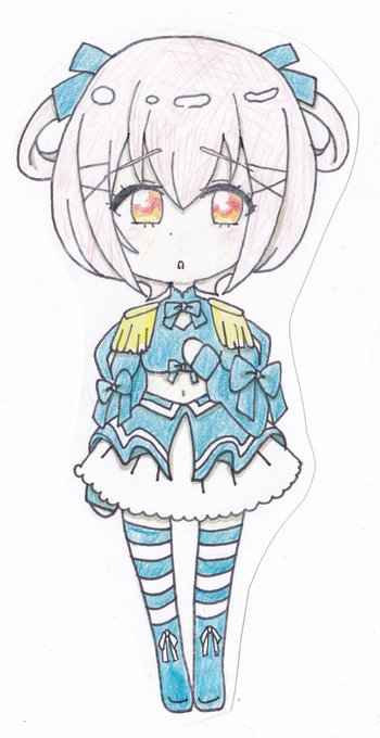 こんにちは!ちっちゃく描いてみました。いつも、いいねとリツイートありがとうございます(*^-^*)#イラスト #アニメ絵 こんにちは!ちっちゃく描いてみました。いつも、いいねとリツイートありがとうございます(*^-^*)#イラスト #アニメ絵
