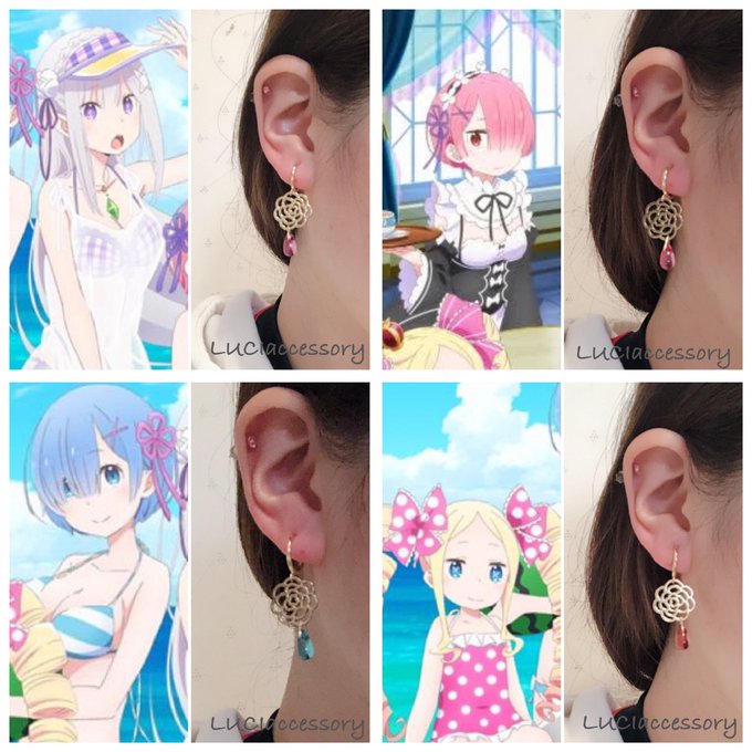 #LUCIaccessory リゼロ新作!The シンプルにしました✨今スロットで人気のリゼロです⸜(*ˊᵕˋ* )⸝オ #LUCIaccessory リゼロ新作!The シンプルにしました✨今スロットで人気のリゼロです⸜(*ˊᵕˋ* )⸝オ