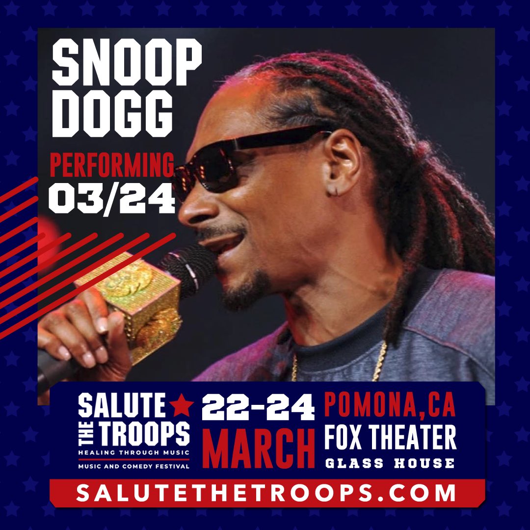 I’ll be live at #salutethetroops festival  Saturday 3/23. Get your tix at https://t.co/fKAkrhb5xO https://t.co/E2fn4EQYGX