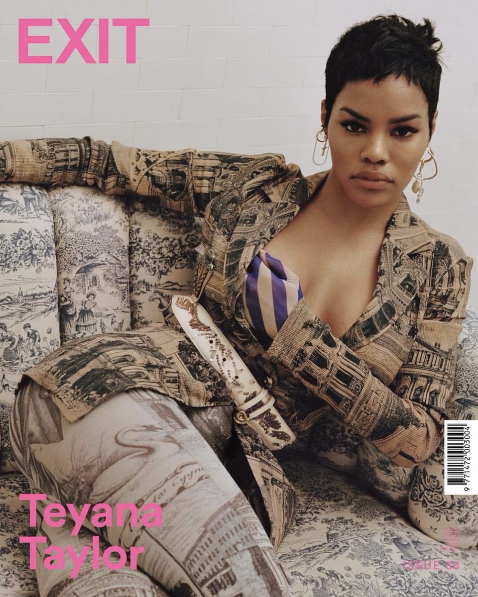 RT @KarenCivil: Teyana Taylor covers Exit Magazine https://t.co/nZf4US5YMP