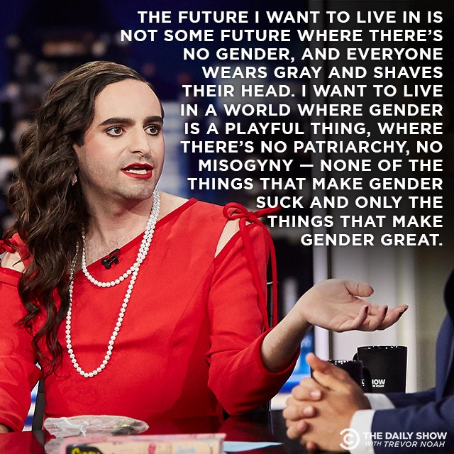 RT @TheDailyShow: .@JacobTobia is gender-chill. Full interview: https://t.co/PiNHv2VzOA https://t.co/JlXbYkCs8M