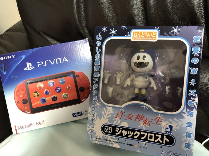 ジャッジアイズから学んだこと『欲しいものは欲しい時にすぐ買う』Vita予備機(新品)とジャックフロストのフィギュア購入✌ ジャッジアイズから学んだこと『欲しいものは欲しい時にすぐ買う』Vita予備機(新品)とジャックフロストのフィギュア購入✌