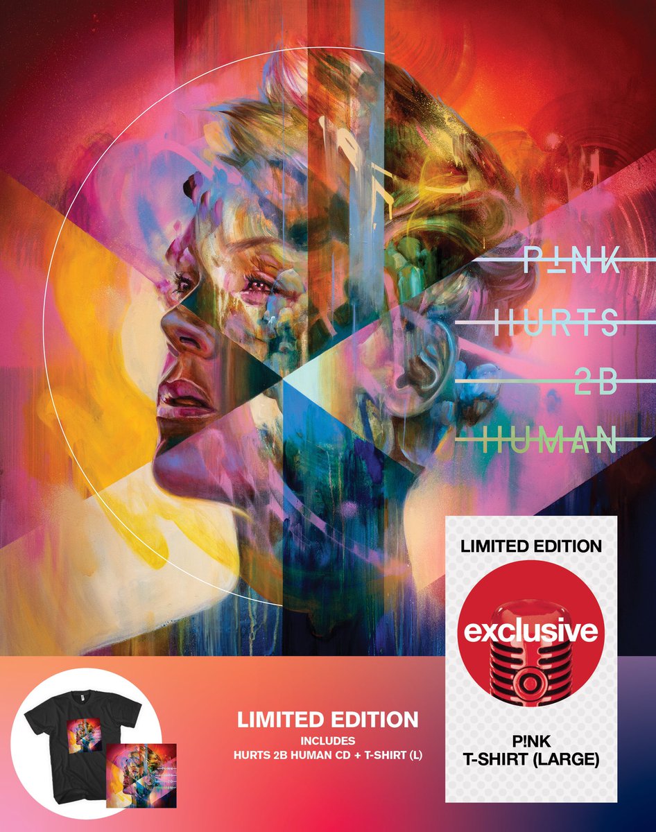 Pre-order the @target limited edition “Hurts 2B Human” T-shirt + CD bundle! ❤️ https://t.co/NusOGYqTAK https://t.co/BgmFBT7eQB