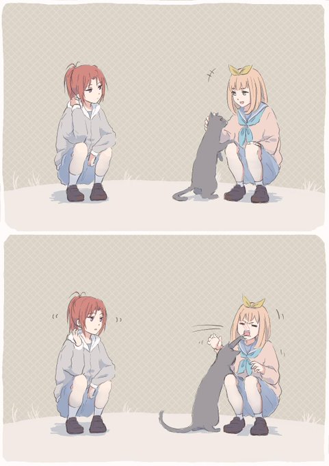 なかよし川と🐱 なかよし川と🐱