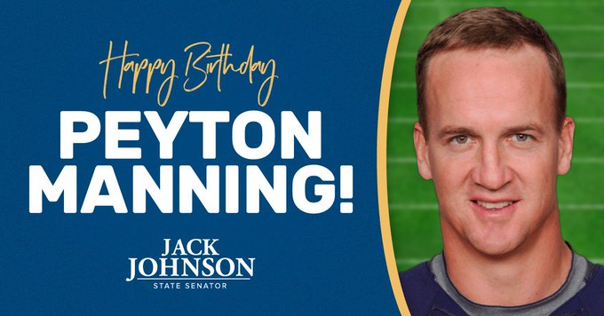 Peyton Manning’s Birthday Celebration | HappyBday.to