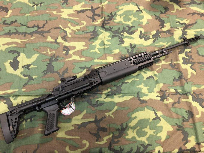 【ミリタリー】G&G#GR14 EBR好評販売中です!!デカイ!重い!故にかっこ良さが溢れてます!お探しの方は是 【ミリタリー】G&G#GR14 EBR好評販売中です!!デカイ!重い!故にかっこ良さが溢れてます!お探しの方は是
