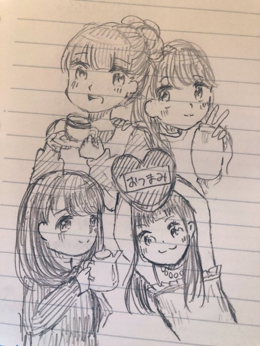 おそうじしてたら出てきた💚💛💖💙 #milkyholmes おそうじしてたら出てきた💚💛💖💙 #milkyholmes