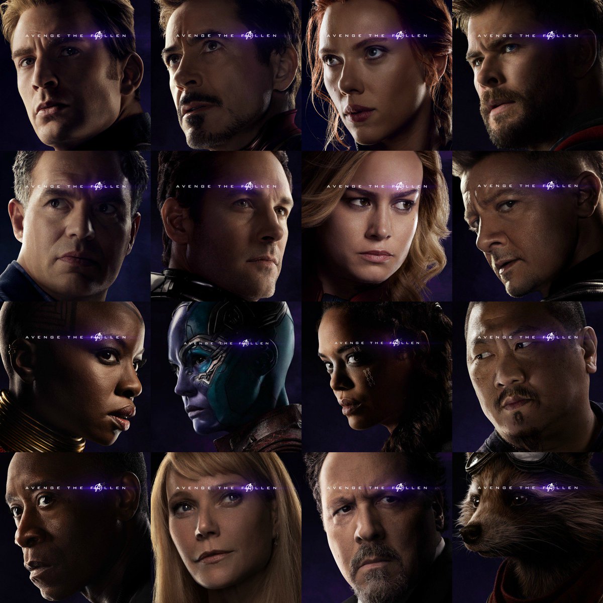 Avenge the Fallen with Avengers: Endgame character posters