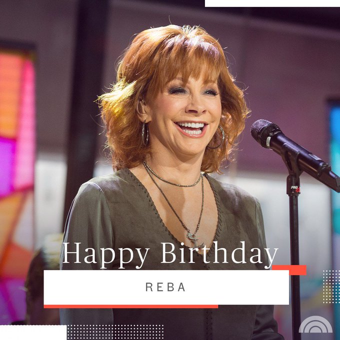 Reba Mcentire's Birthday Celebration HappyBday.to