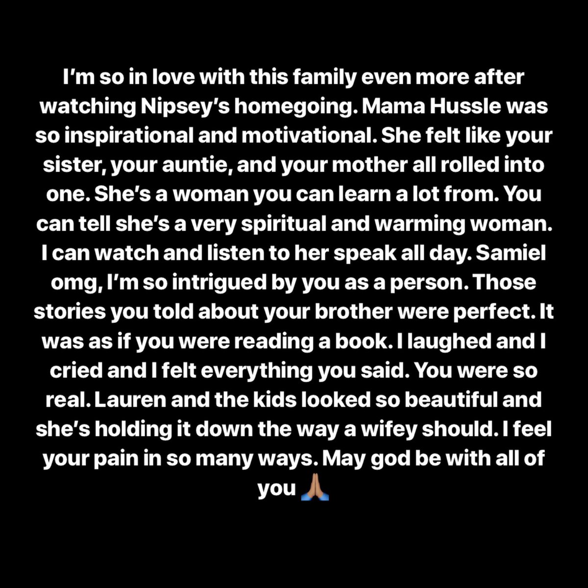 #CelebrationOfNipseyHussle #TMC https://t.co/b2fINj1S5T