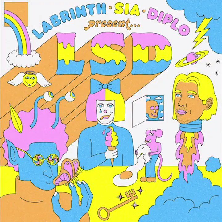 RT @diplo: please enjoy this magical trip @labrinth @sia #lsd album out now

https://t.co/VYWM9OvKcv https://t.co/AGlh4F0DDa