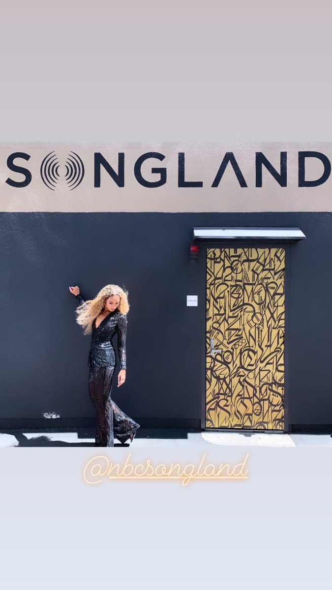 So much filming today for @NBCSongland ????✨???? https://t.co/FOMlUM6nU0